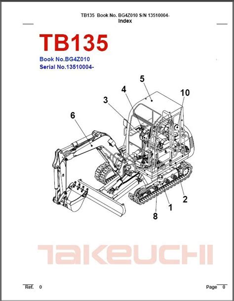 mini excavator takeuchi tb135|takeuchi tb135 manual.